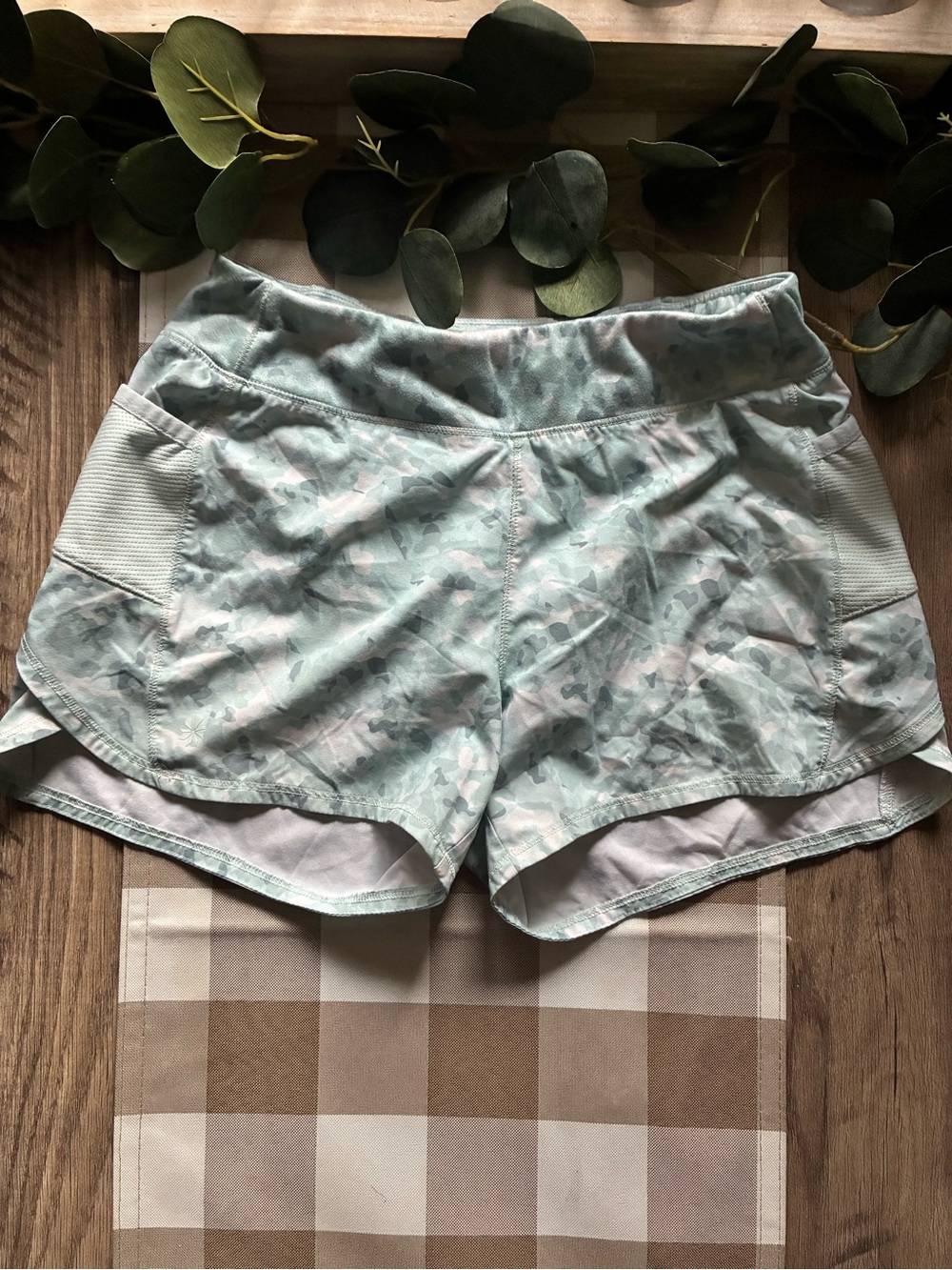 Athleta Girl Mint Athletic Shorts